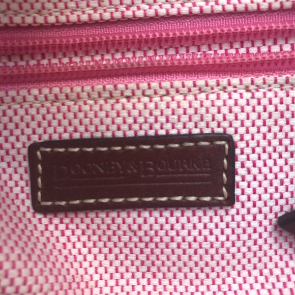 Dooney & Bourke Brown Large Tote Shoulder Bag - Picture 7 of 7